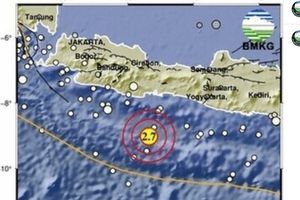 Gempa Magnitudo 2,7 Guncang Pangandaran Rabu Pagi, Pusat di Laut