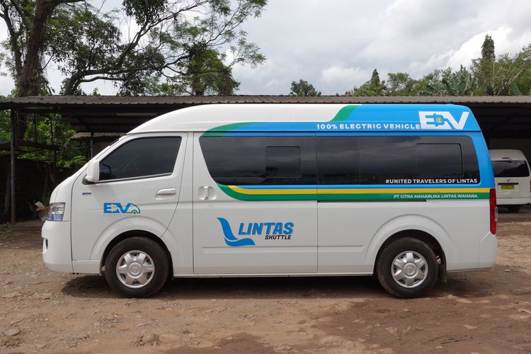 Kendaraan listrik baru Lintas Shuttle, Foton eView