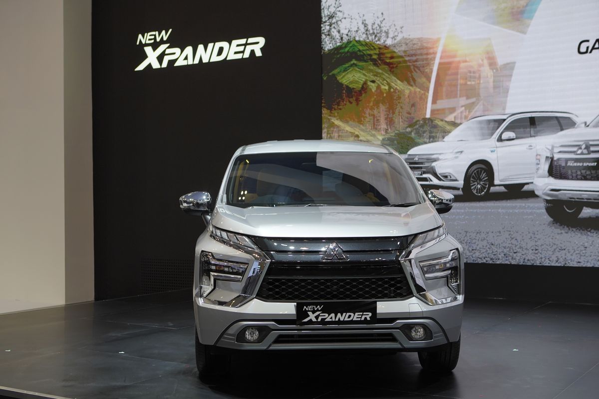 Mitsubishi Xpander di pameran GIIAS 2021.