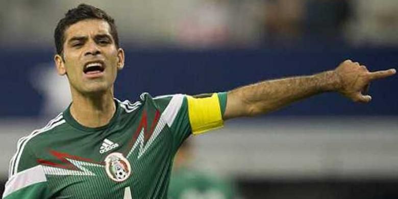 Kapten timnas Meksiko, Rafael Marquez.