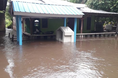 Sungai Meluap, 4 Desa di Sikka Terdampak Banjir