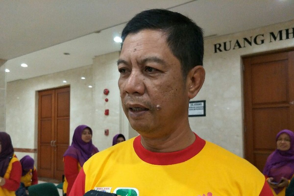 Ketua PMI DKI Jakarta Rustam Effendi.