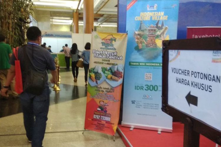 Pameran wisata Astindo Travel Fair 2018 digelar di Assembly Hall, Jakarta Convention Center, 2-4 Maret 2018. 