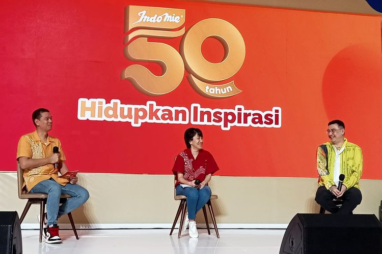 Dokumentasi peringatan ulang tahun indomie ke-50 di Mall Kota Kasablanka.