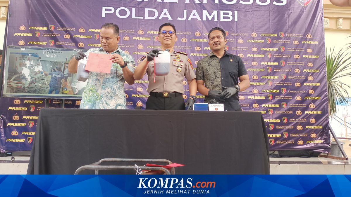 Jual BBM Ilegal, Direktur Distributor BBM Industri Ditangkap Polda Jambi