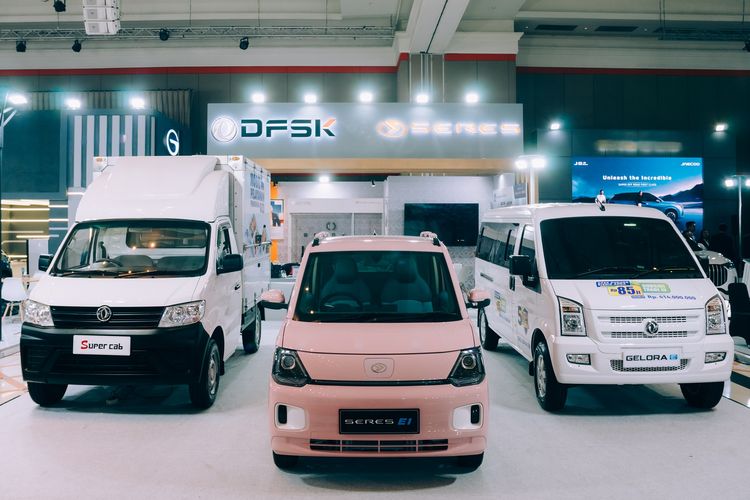 DFSK Seres E1 hadir di Bandung, Jawa Barat.