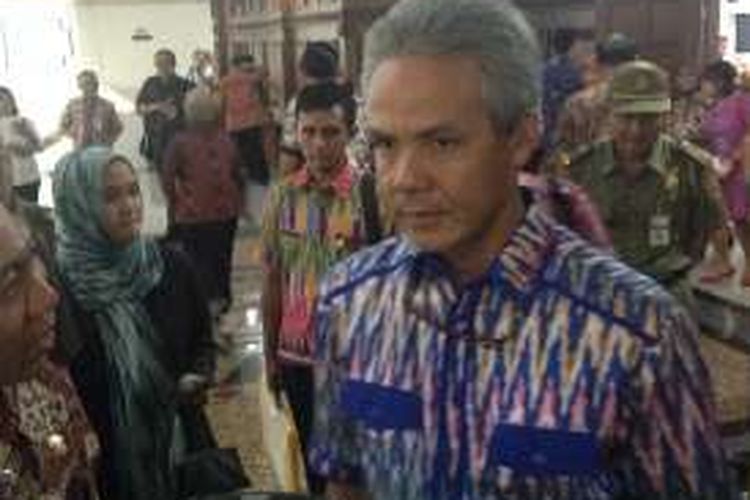 Gubernur Jawa Tengah Ganjar Pranowo di Semarang, Selasa (26/4/2016)