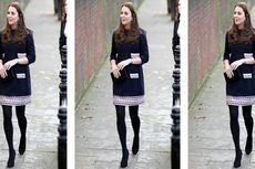 Mengandung 6 Bulan, Kate Middleton Tak Kenakan Busana Hamil