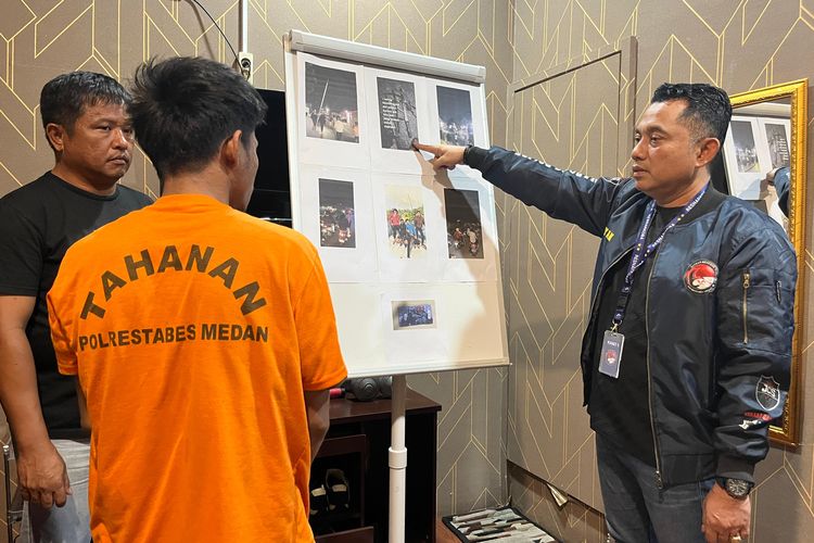 Kepergok Edarkan Pod Getar, Ketua Geng Motor di Medan Ditangkap 