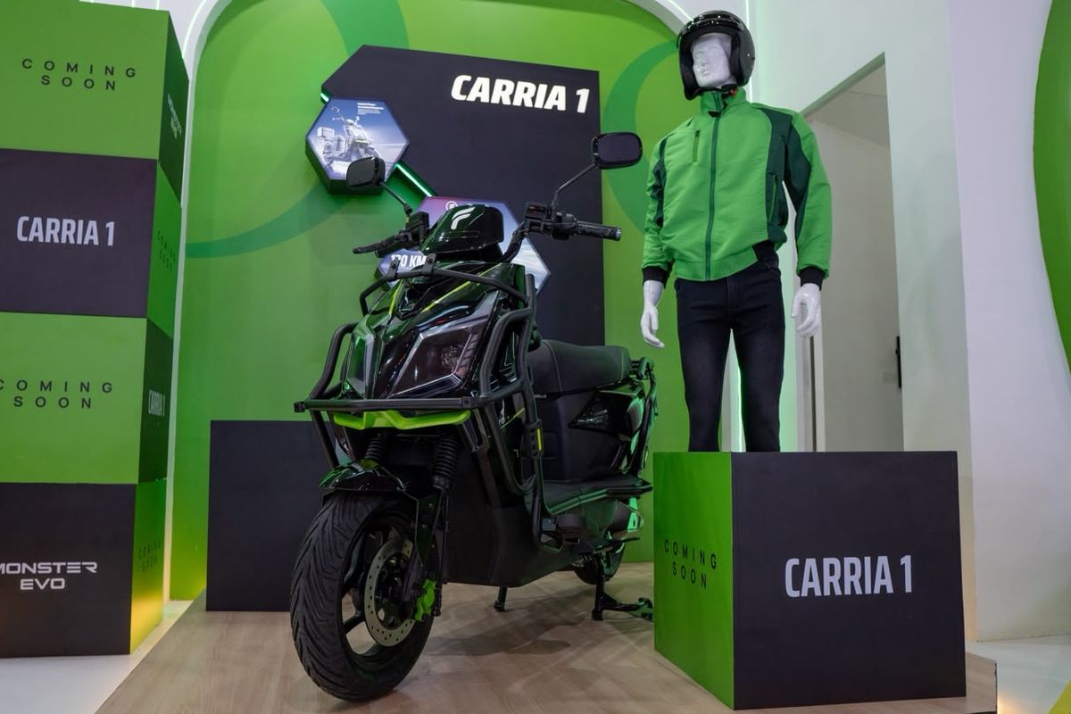 Carria Bidik Segmen UMKM dan Kurir, Ofero Luncurkan Motor Listrik Carria 1