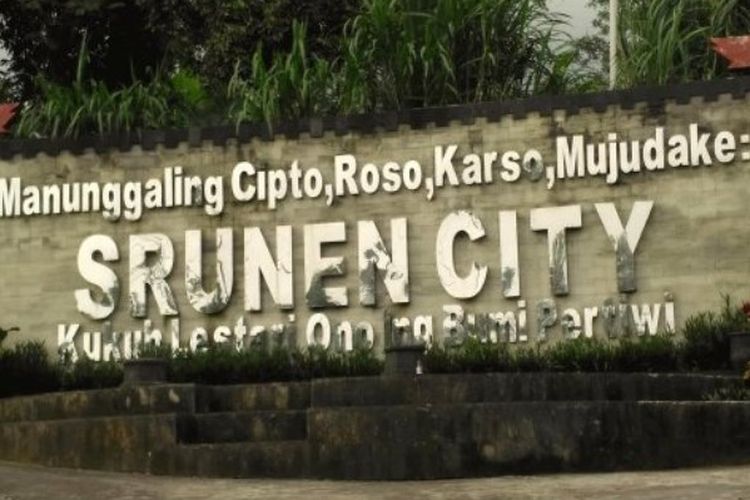 Srunen city sebagai keinginan untuk menunjukkan bahwa dusun srunen mampu membenahi diri untuk menghidupkan dusunnya.