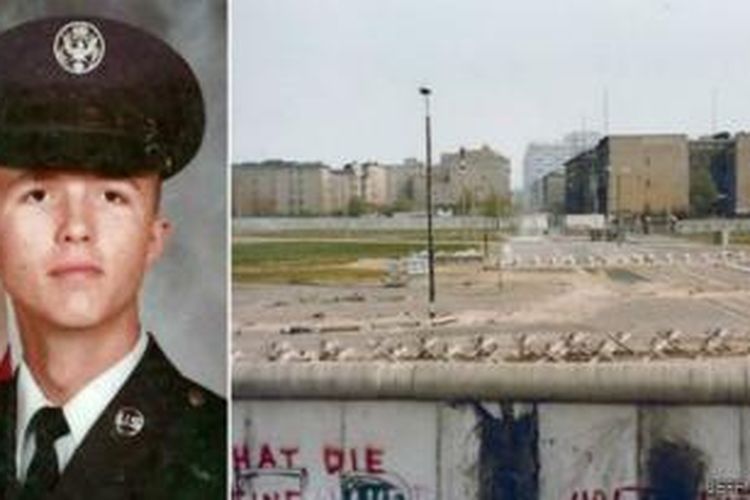 Jeff Carney memutuskan menjadi mata-mata untuk Jerman Timur selama masa perang dingin hanya karena dia merasa kesepian. Foto di sebelah kiri menampilkan sekelumit suasana Berlin Timur yang dibatasi Tembok Berlin yang melegenda itu.