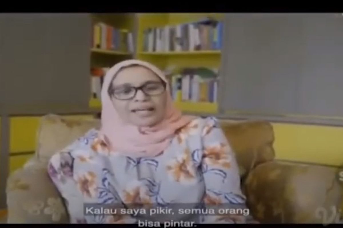 Tangkapan layar Program Belajar dari Rumah di TVRI