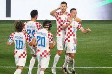 HT Kroasia Vs Maroko: Tercipta 2 Gol Sundulan, Vatreni Unggul 2-1