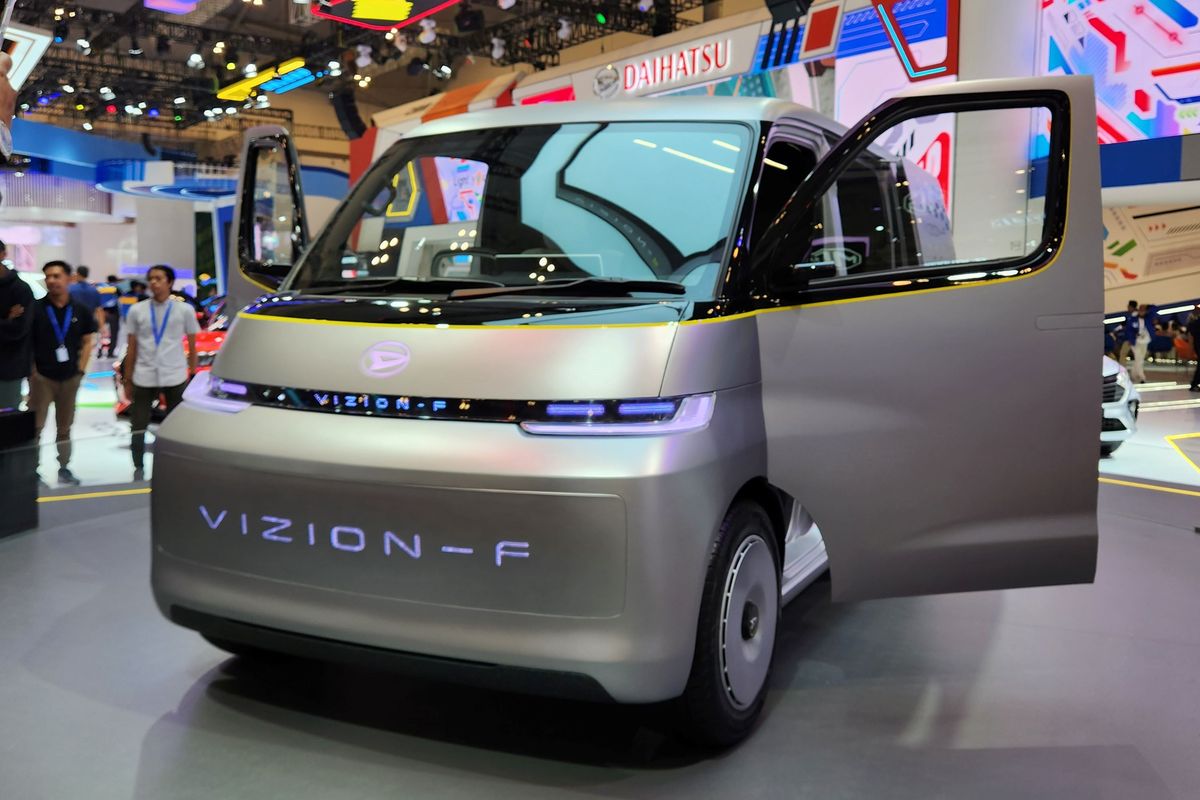 Daihatsu Vizion-F alias Gran Max versi Listrik di GIIAS 2023