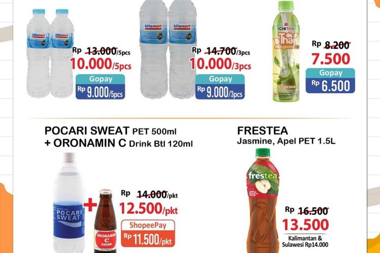 Katalog promo Alfamart periode 19-21 November 2021.