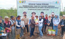 Cegah Krisis Pangan, Kementan Gelar Kick Off Penanaman Padi Gogo di Way Kanan