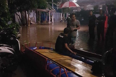 Cipinang Melayu yang Diklaim Anies Bebas Banjir dan Nyatanya Lagi-lagi Terbenam....