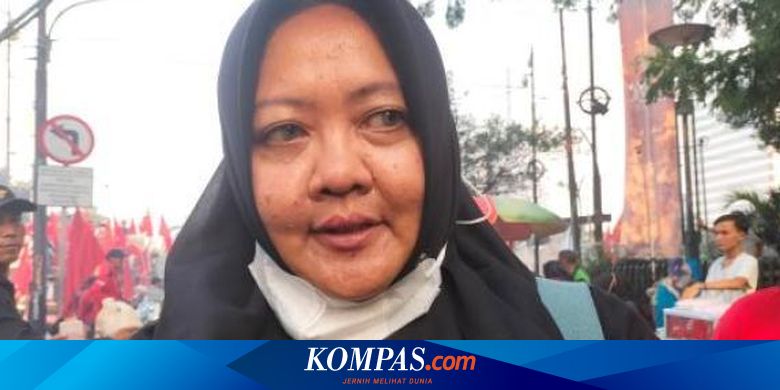 Kisah Buruh "Single Parent" Ikut Demo di Patung Kuda: BBM Naik Mencekik Sekali... - Vimarsana News