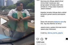 Kronologi dan Motif Pria Diduga Rusak Spion Taksi di Jakarta Selatan
