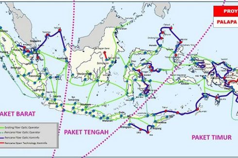 BNI Pimpin Sindikasi Proyek Palapa Ring Paket Timur Rp 4 Triliun