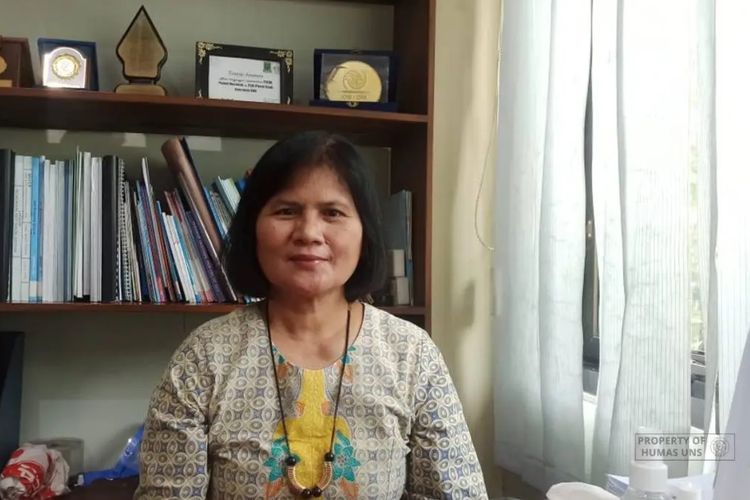 Pakar Studi Bencana sekaligus Kepala Pusat Studi Bencana (PSB) LPPM Universitas Sebelas Maret (UNS) Surakarta, Prof. Chatarina Muryani.