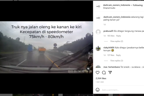 Alasan Kenapa Truk Dilarang Berada di Lajur Paling Kanan Tol