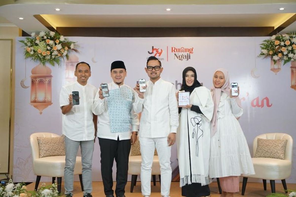 Peluncuran Fitur Khatam Al-Quran di aplikasi Ruang Ngaji. 