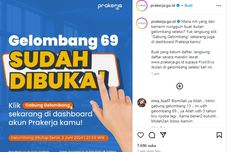 Pendaftaran Kartu Prakerja Gelombang 69 Diperpanjang, Simak Syarat dan Caranya