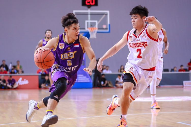 Asa BTN CLS Knights Indonesia gapai kemenangan beruntun ke delapan terhenti di OCBC Arena Singapura.