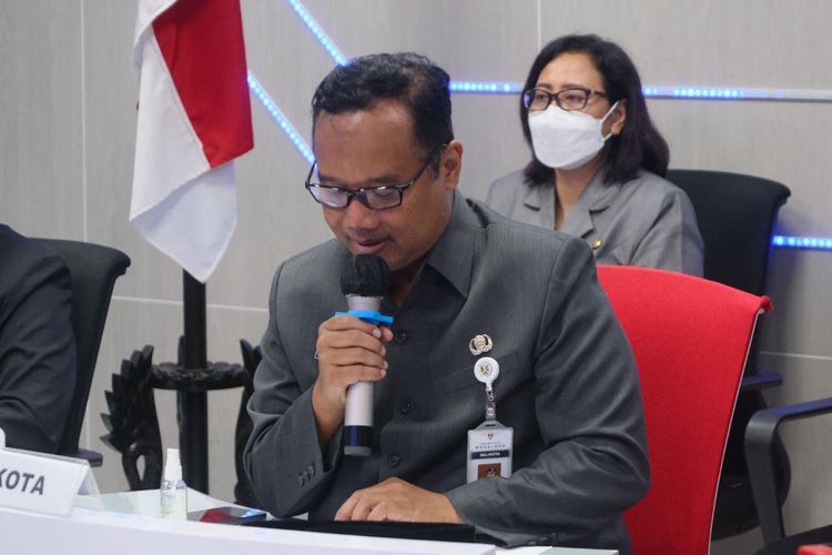 Wali Kota Magelang dr Muchamad Nur Aziz memberikan sambutan membuka Kuliah Umum.