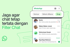 WhatsApp Rilis Filter Chat, Bisa Sortir Pesan yang Belum Dibaca