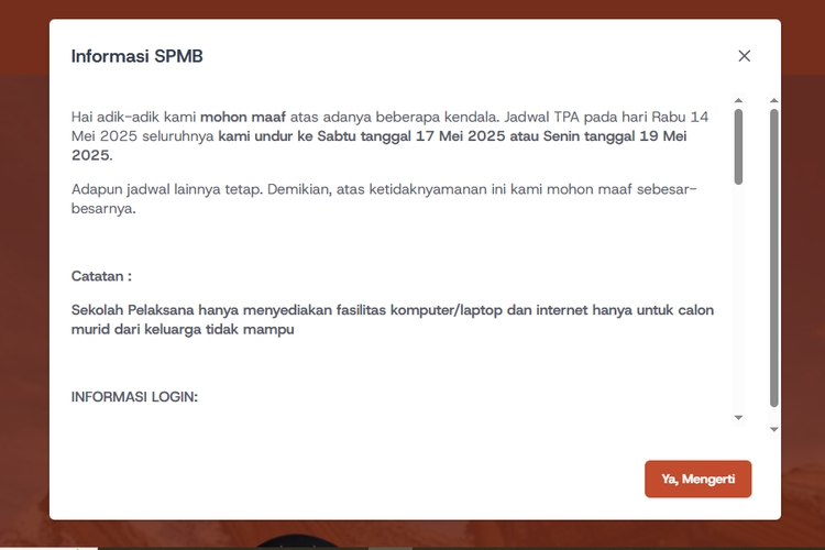 Jadwal SPMB SMA/SMK Sulsel 2025 Diundur Akibat Kendala Teknis TPA