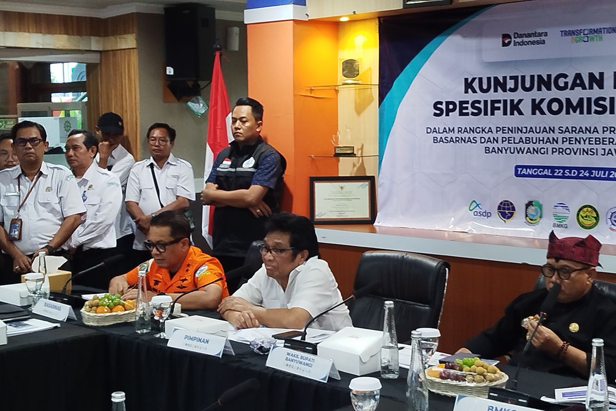 Komisi V DPR RI rapat spesifik membahas insiden KMP Tunu Pratama Jaya di ASDP Ketapang