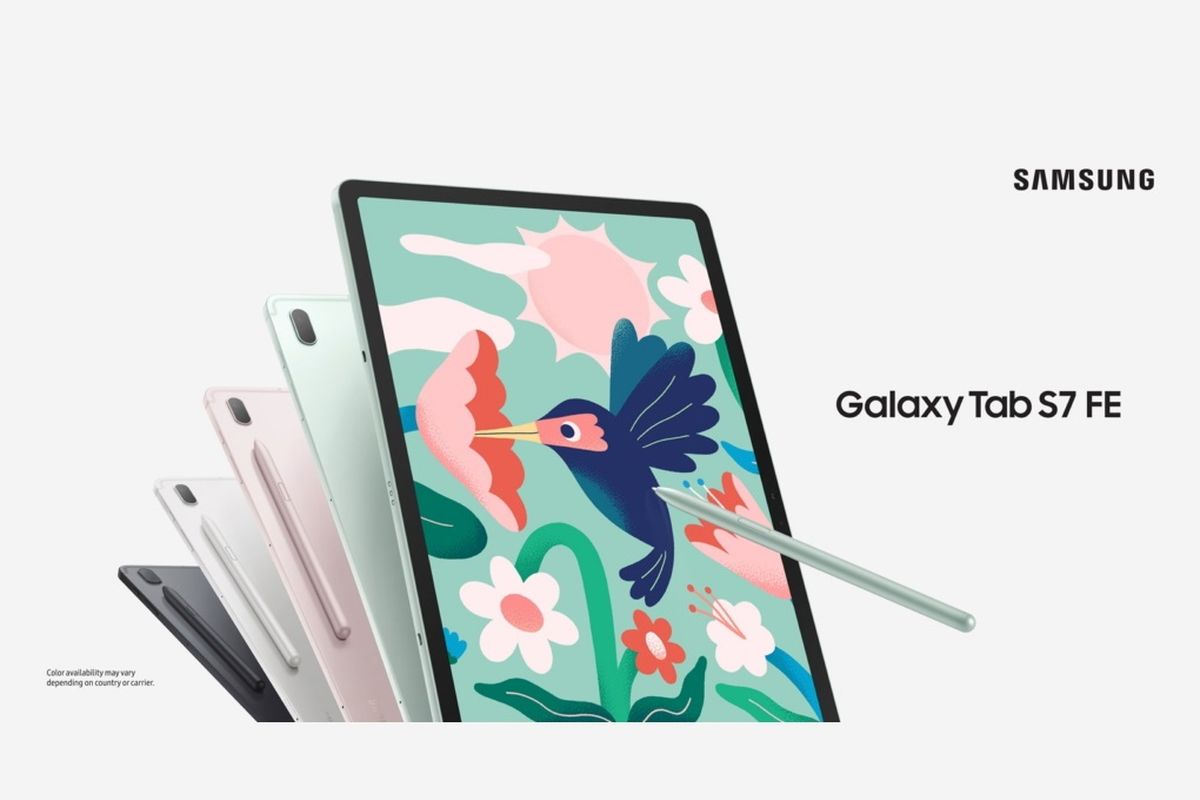 Samsung Galaxy Tab S7 FE.