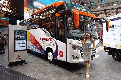 Bus Prototipe Fuso dengan PO Bagong, Bikin Versi Long Wheelbase