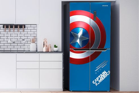 Modena Luncurkan Produk Limited Edition Marvel, Ada Kulkas Tema Captain America