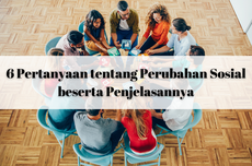 6 Pertanyaan tentang Perubahan Sosial beserta Penjelasannya