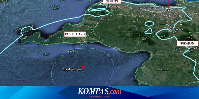 BMKG Sebut Gempa Banten Tak Sebabkan Tsunami