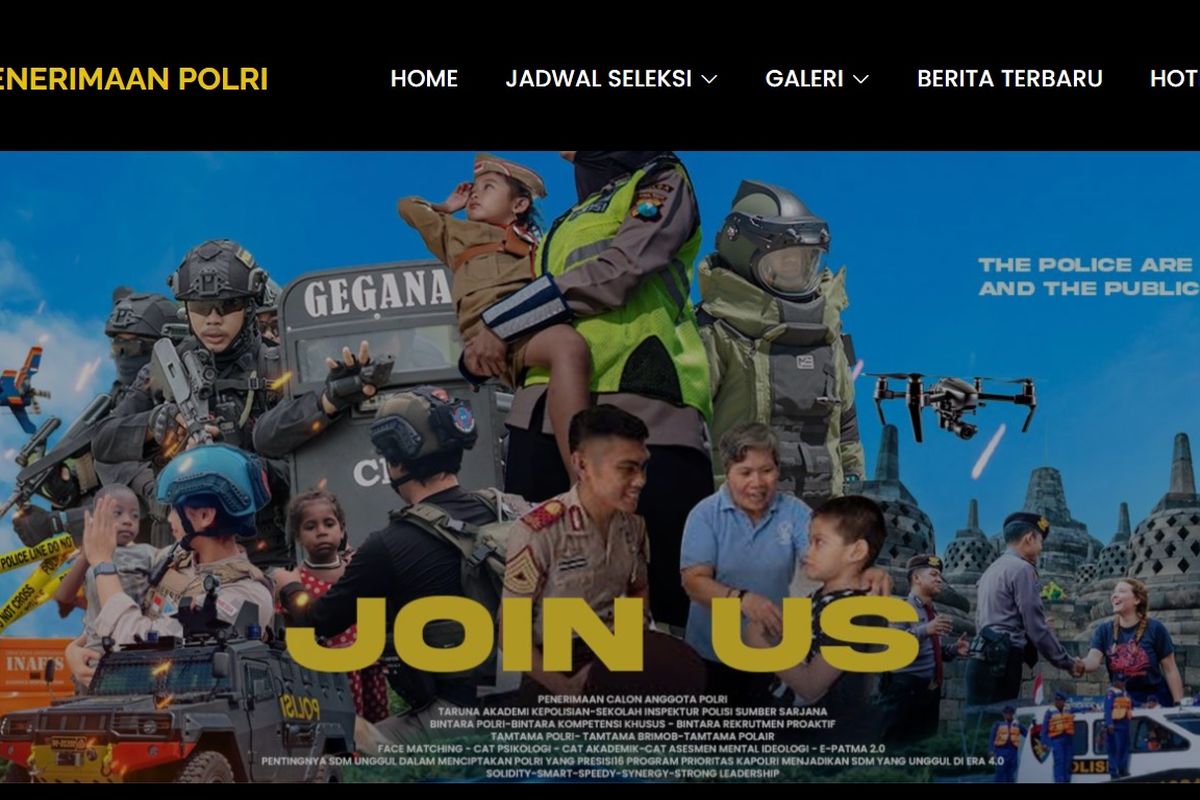 Pendaftaran Bintara Polri 2026 Telah Dibuka, Cek Syarat Nilai Rapor Hingga