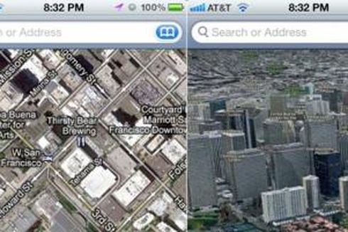 Apple Maps Bakal Bergaya ala Google Maps?