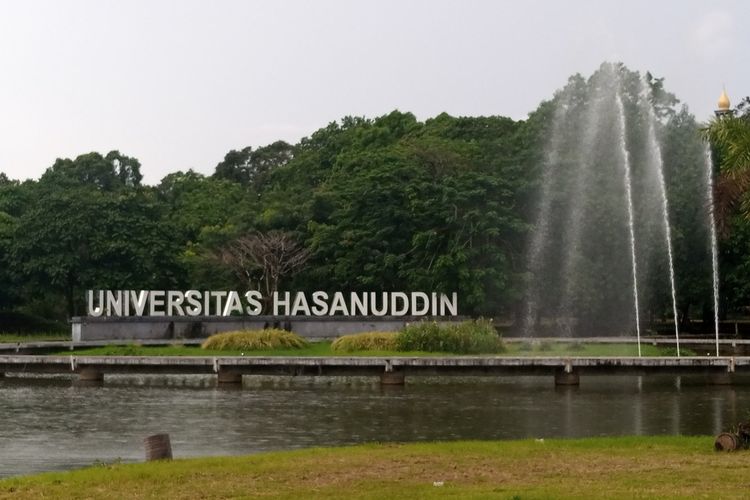 Kampus Universitas Hasanuddin (Unhas), Makassar.