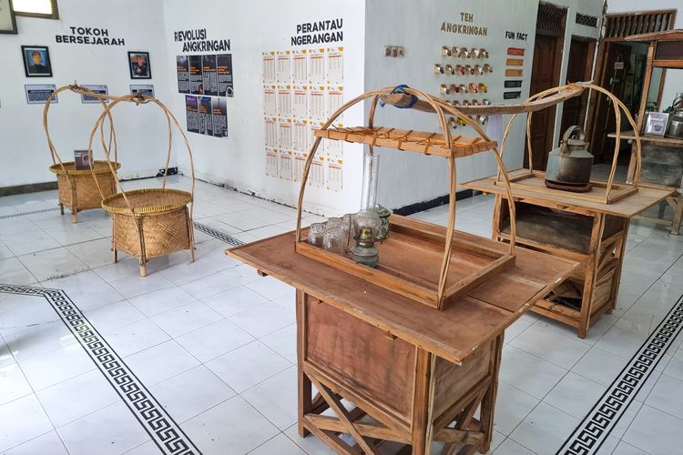 Museum Angkringan di Desa Ngerangan, Klaten, Jawa Tengah, Sabtu (13/1/2024).