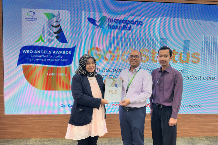 Mayapada Hospital Surabaya meraih Gold Status dari WSO Angels Award.