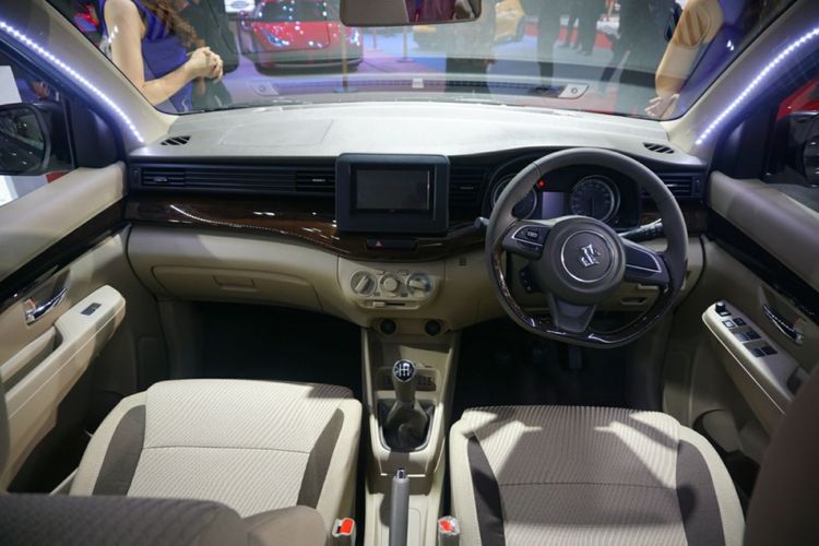 Interior All New Ertiga juga mengalami perubahan signifikan