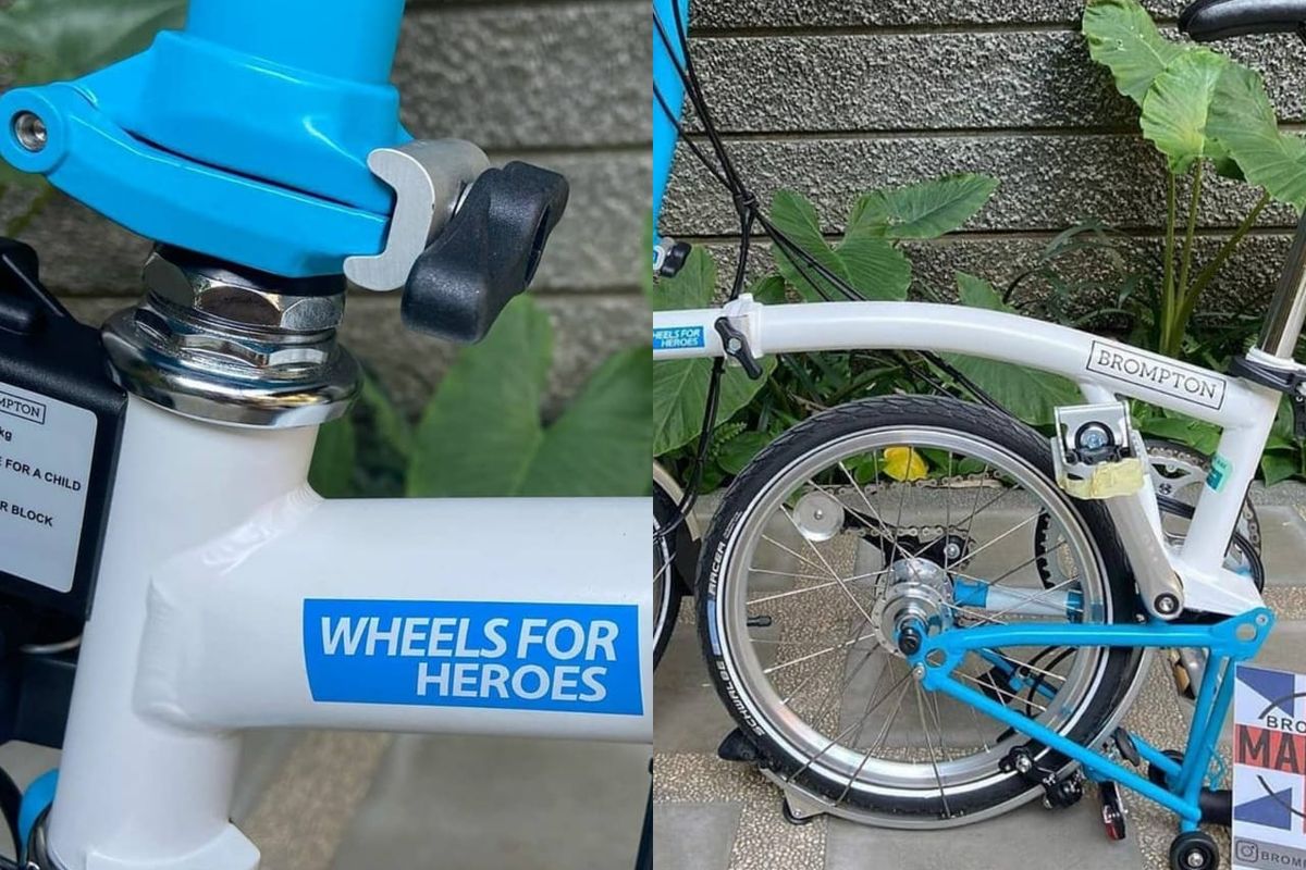 Foto-foto sepeda Brompton Wheels for Heroes yang diduga diiklankan untuk dijual melalui jejaring media sosial di Indonesia, hingga mengundang perhatian dari pihak manajemen Brompton, yang melaporkannya sebagai barang curian.