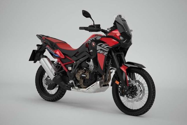 Honda CRF1100L Africa Twin 2023 warna Grand Prix Red.