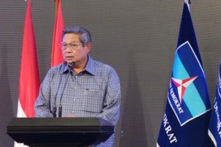 Ketua Umum Partai Demokrat Susilo Bambang Yudhoyono