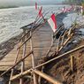 Jembatan Sesek Sungai Progo Jebol Diterjang Banjir dan Sampah, Warga Terpaksa Memutar Jauh