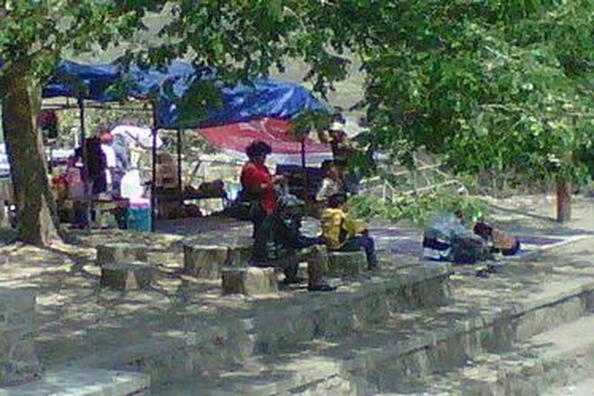 Obyek wisata Gua Kreo di Desa Kandri, Kecamatan Gunungpati, Kota Semarang, Kamis (1/9/2011).